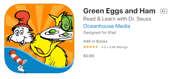 Green eggs and ham