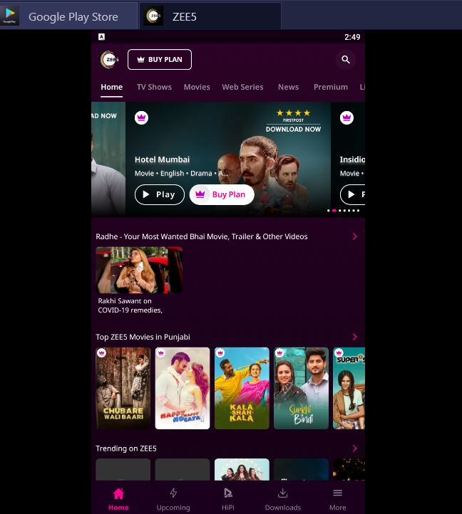 Zee5 App Download for PC (Windows 7, 8, 10, 11) Free - Seeromega