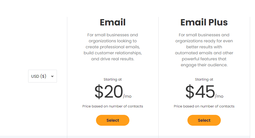 Constant Contact Pricing