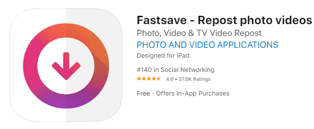 Fastsave - Repost photo videos