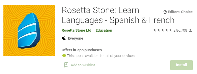 Learn Languages Rosetta Stone