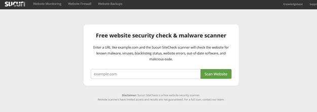 Sucuri Site Check