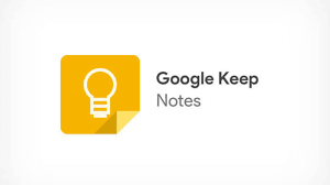 google keep note taking app
