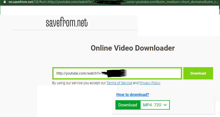 download videos using ss