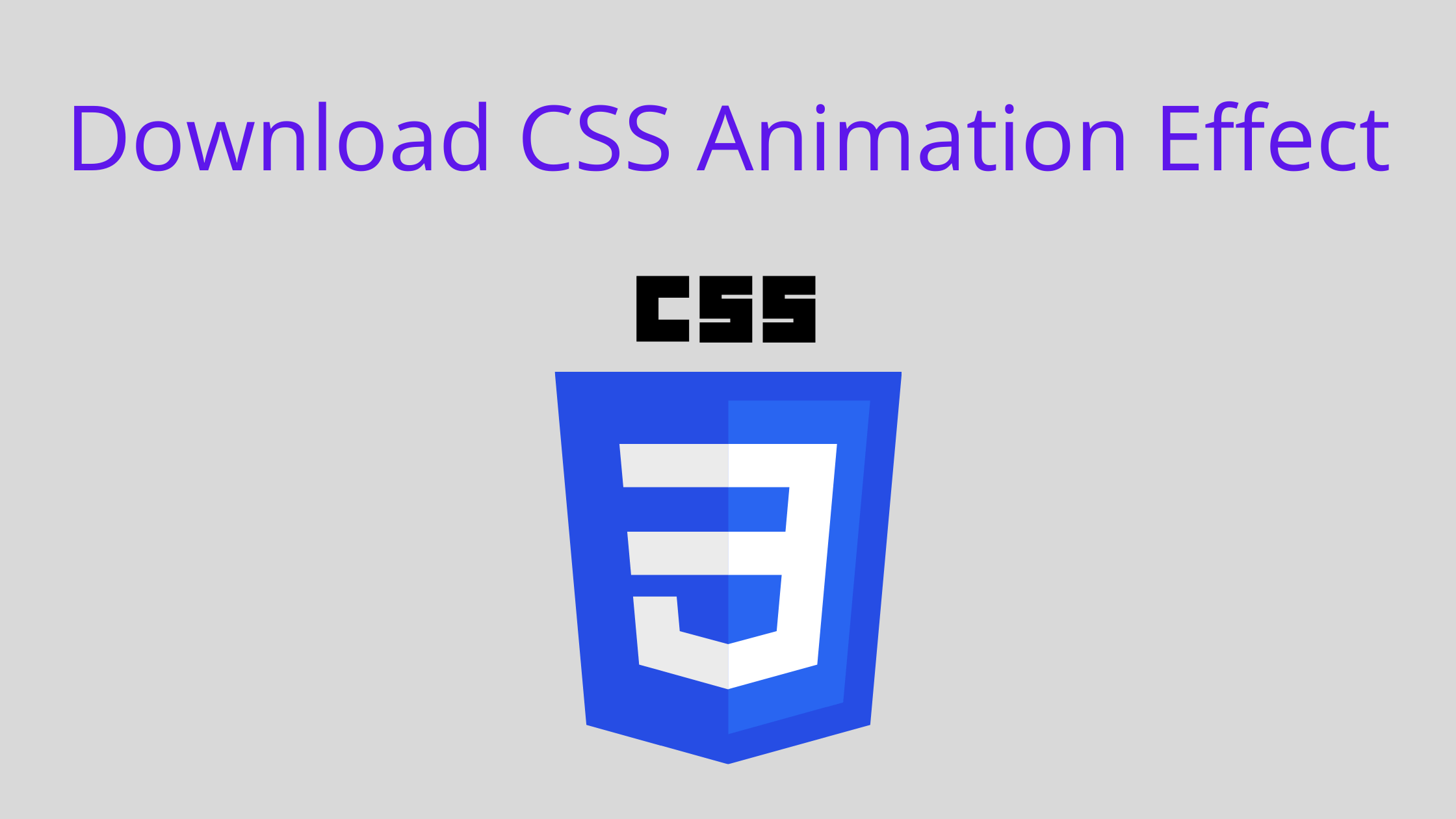 Top 10 Websites To Download CSS Animation Effect - Seeromega