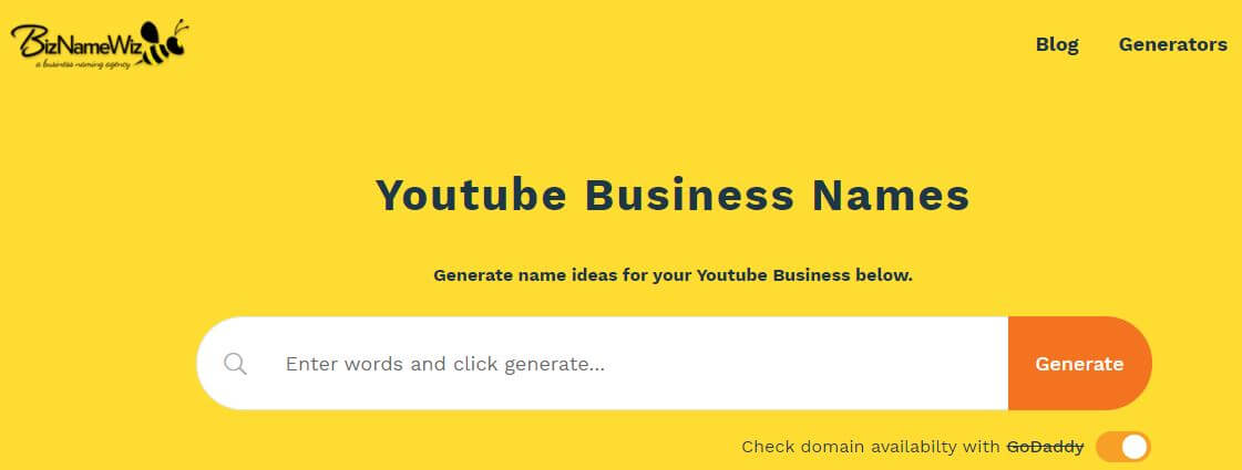 12+ Best YouTube Channel Name Generator Online Tools - Seeromega