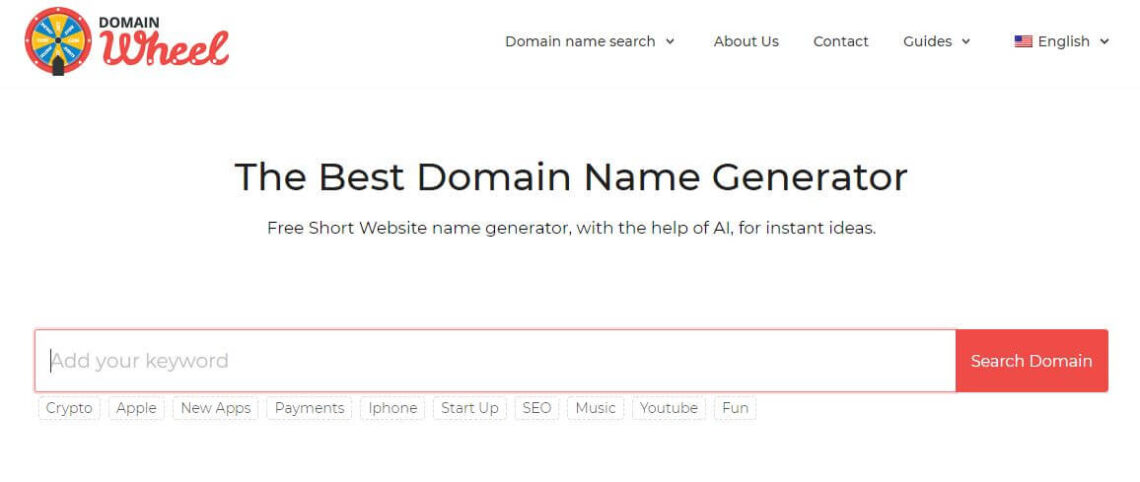 Domain name Generator. Company name Generator. Email name Generator online на русском.