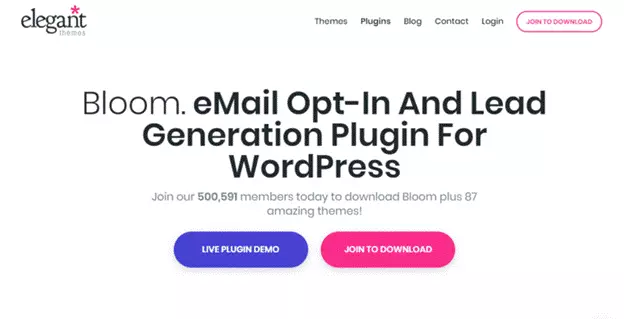 Bloom-WordPress Popup Plugin