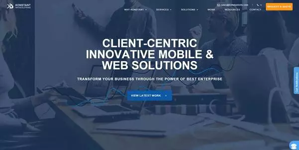 Konstant Infosolution-Website Development Company in India