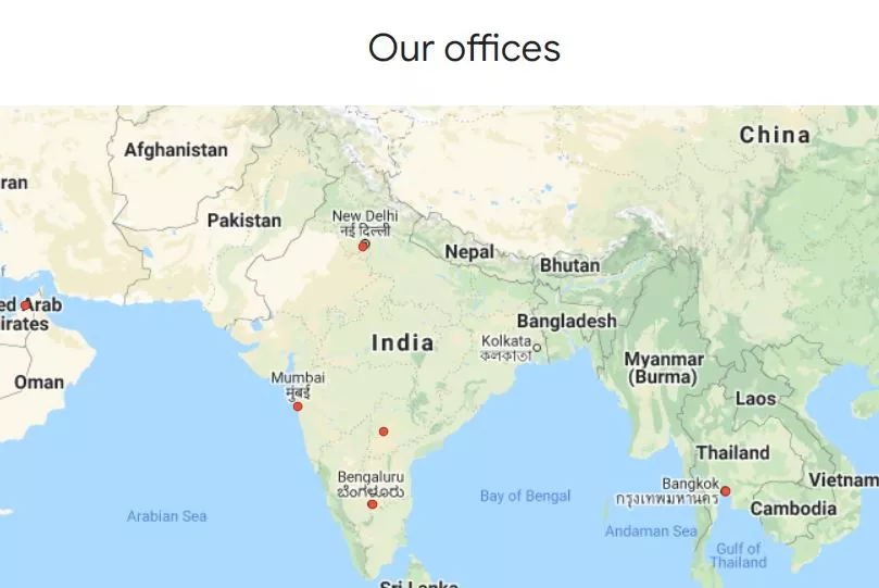 Google Offices in India