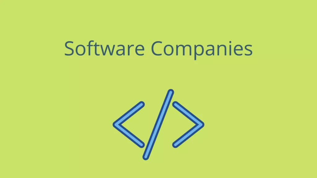 Software companies