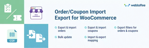 Order Import Export for WooCommerce