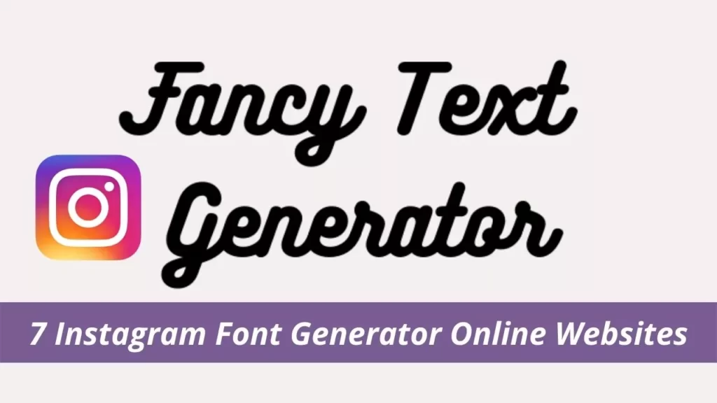 7 Instagram Font Generator Online Websites Instagram Font Generator Online Websites