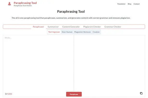 Paraphrasingtool.ai