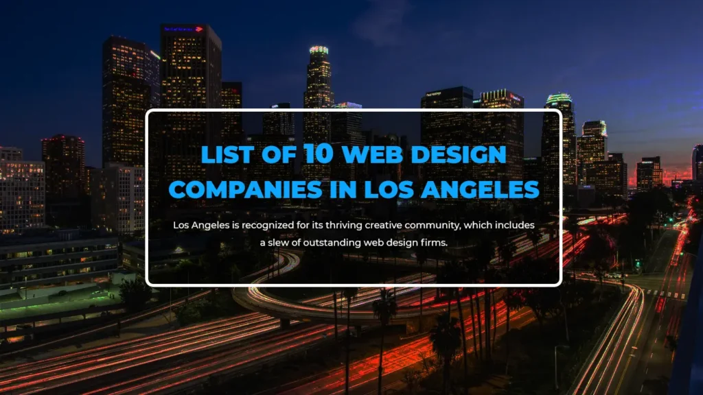 Web Design Companies in Los Angeles